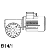 Монтажные формы и варианты исполнения мотор-редукторов серии RT / MRT