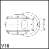 Монтажные формы и варианты исполнения мотор-редукторов серии RT / MRT